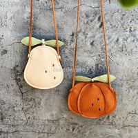 Toddler Pumpkin / Pear / Lady Bug Cross Body bag - RouxBaby